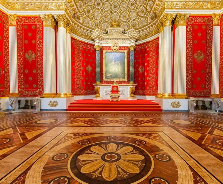 Петровский (Малый тронный) зал Эрмитажа